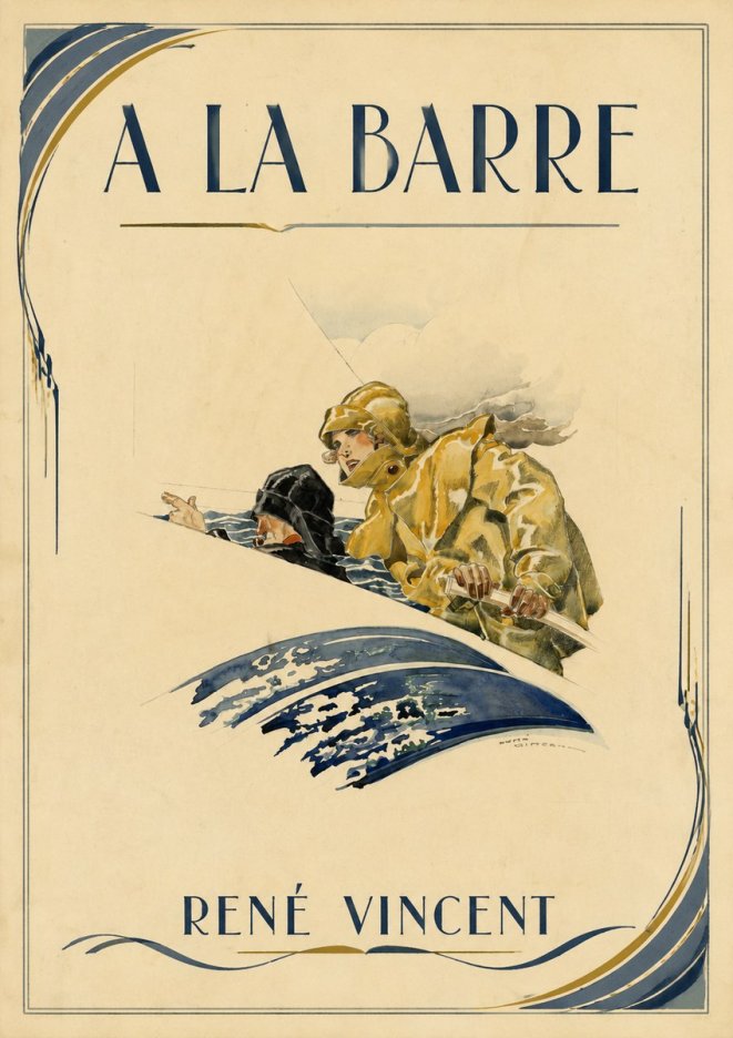 René Vincent A La Barre No1 - Affiche