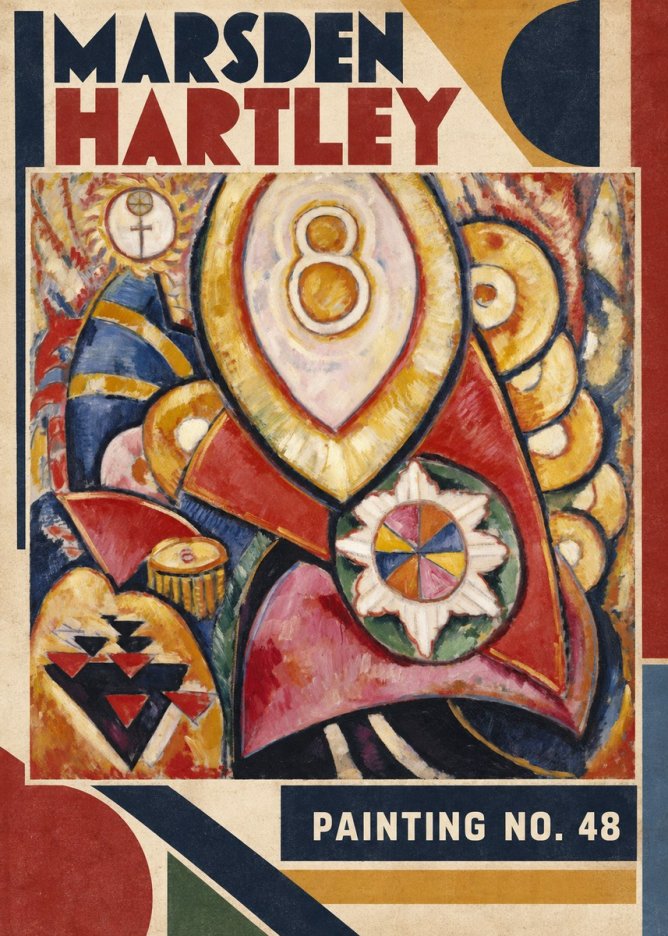 Marsden Hartley Painting No. 48 No2 - Affiche