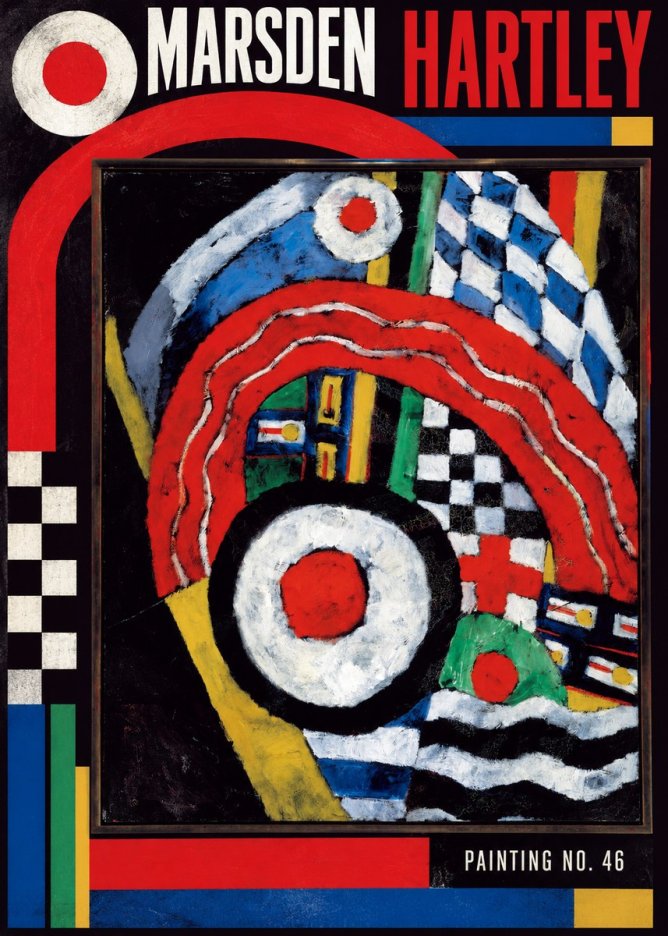 Marsden Hartley Painting No. 46 No3 - Affiche