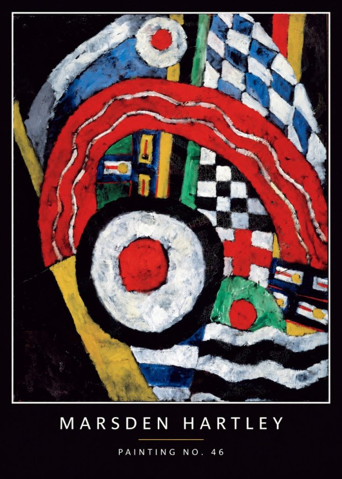 Marsden Hartley Painting No. 46 No6 - Affiche