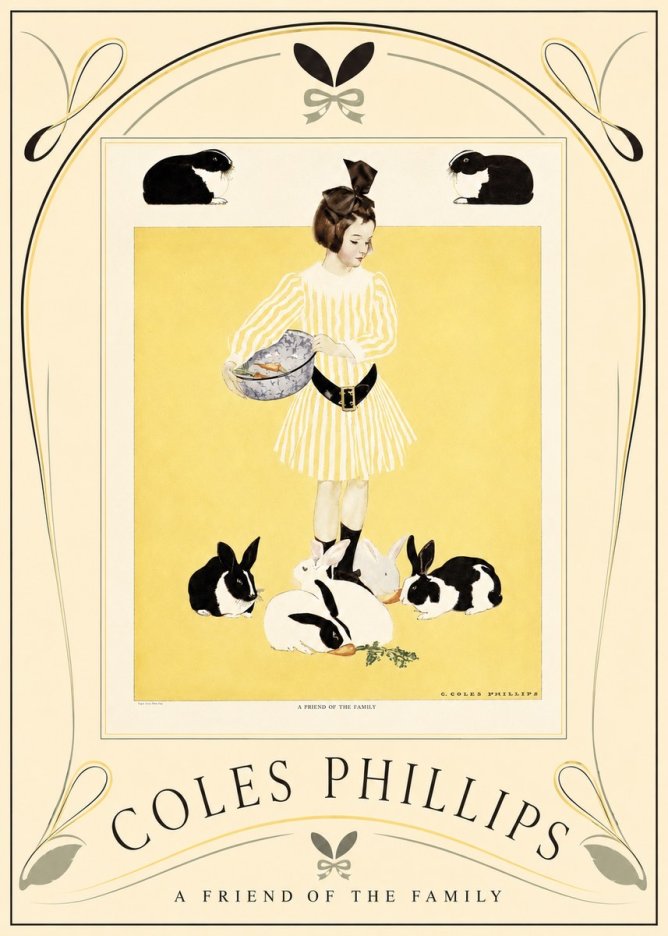 Coles Phillips A Friend of the Family No3 - Affiche