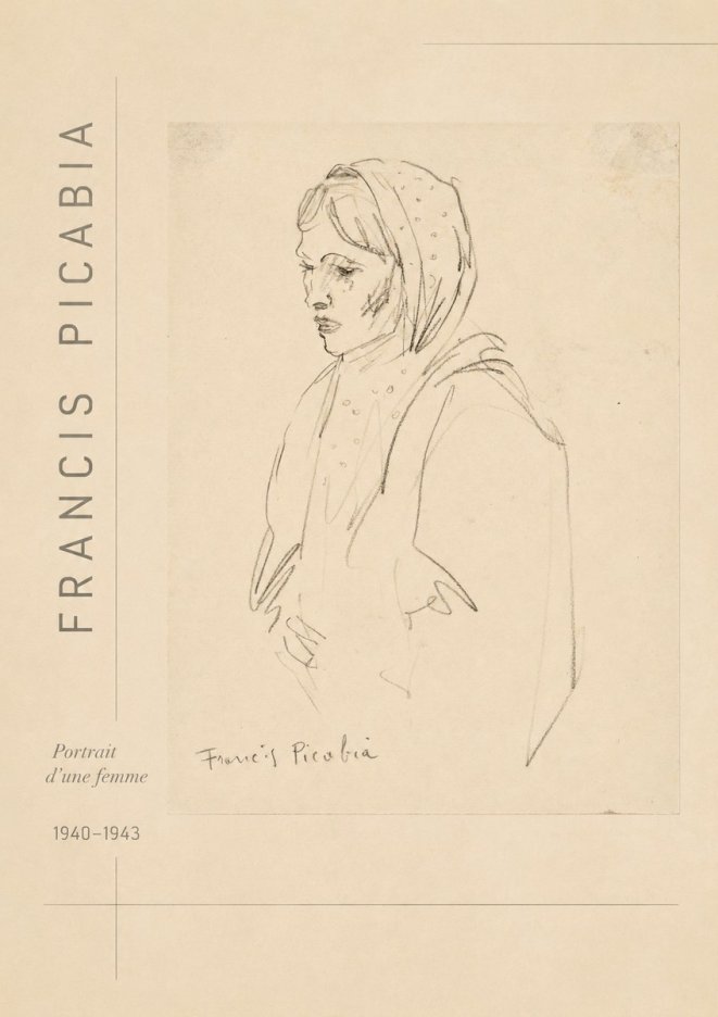 Francis Picabia Portrait D'une Femme No2 - Affiche