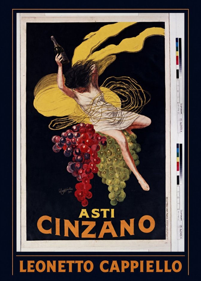 Leonetto Cappiello Asti Cinzano I No6 - Affiche