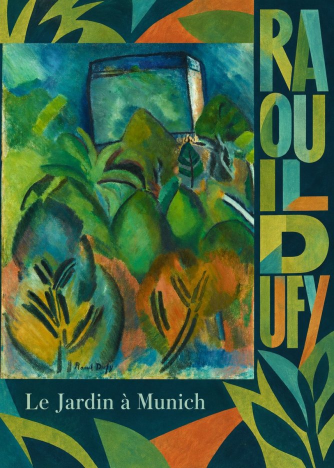 Raoul Dufy Le Jardin À Munich No4 - Affiche