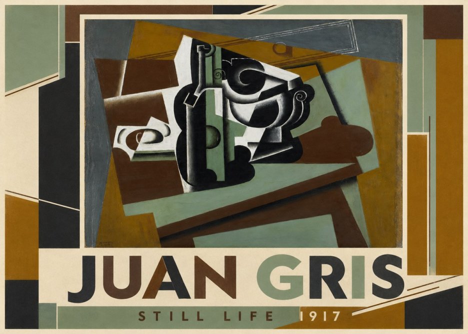 Juan Gris Still Life I No1 - Affiche