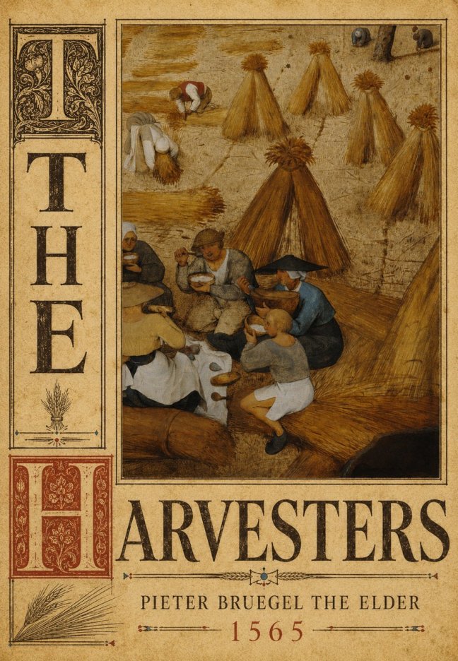 Pieter Bruegel The Harvesters I No5 - Affiche