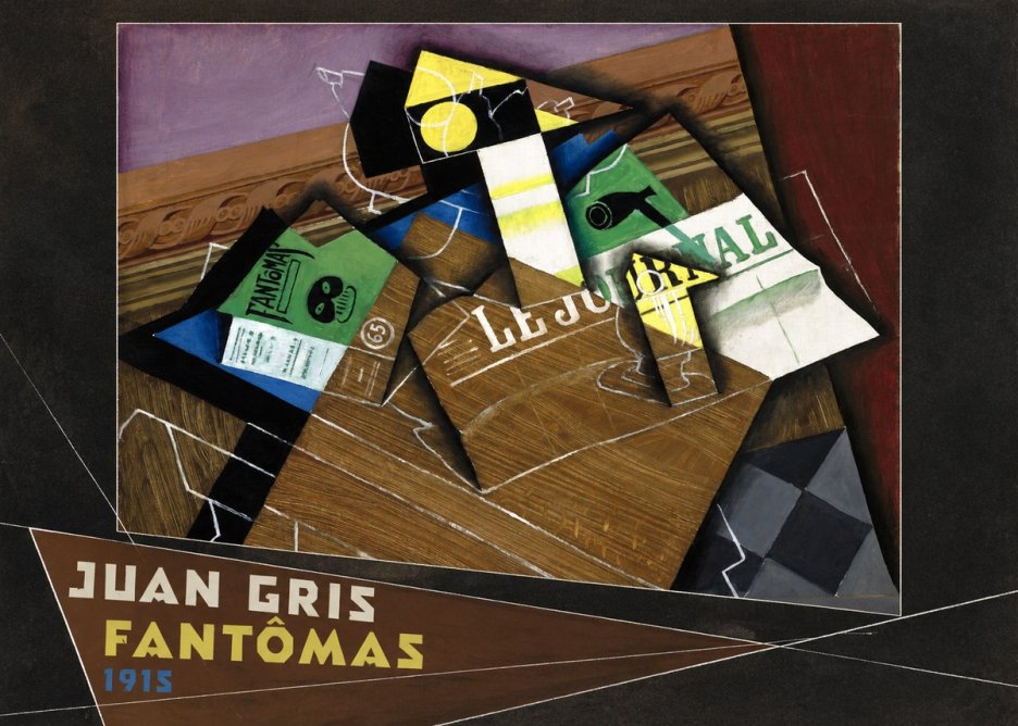 Juan Gris Fantômas II No4 - Affiche