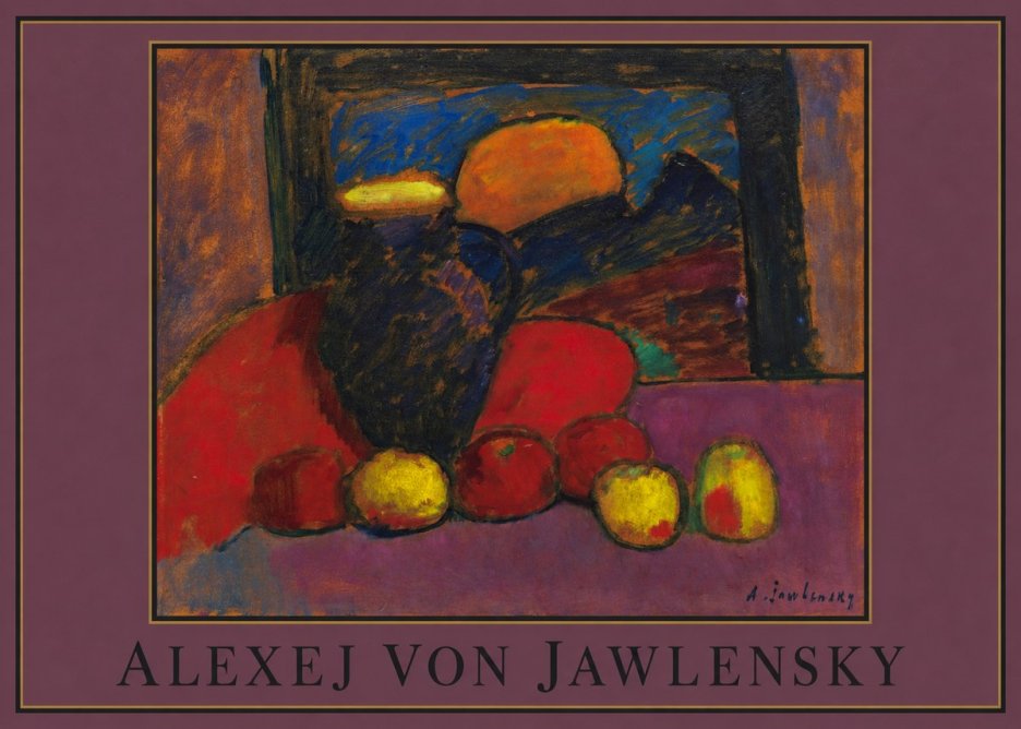Alexej von Jawlensky Still Life with Vase and Fruit No2 - Affiche