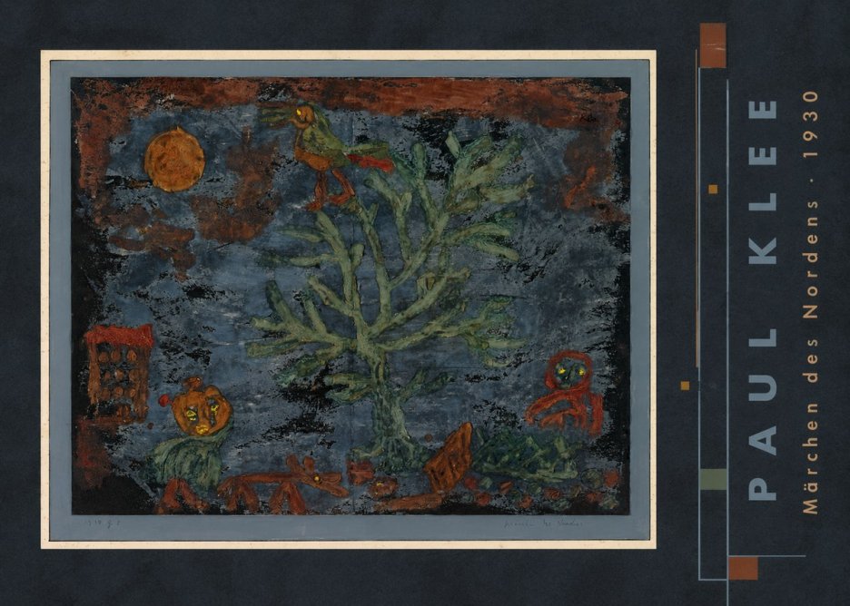 Paul Klee Märchen Des Nordens No3 - Affiche