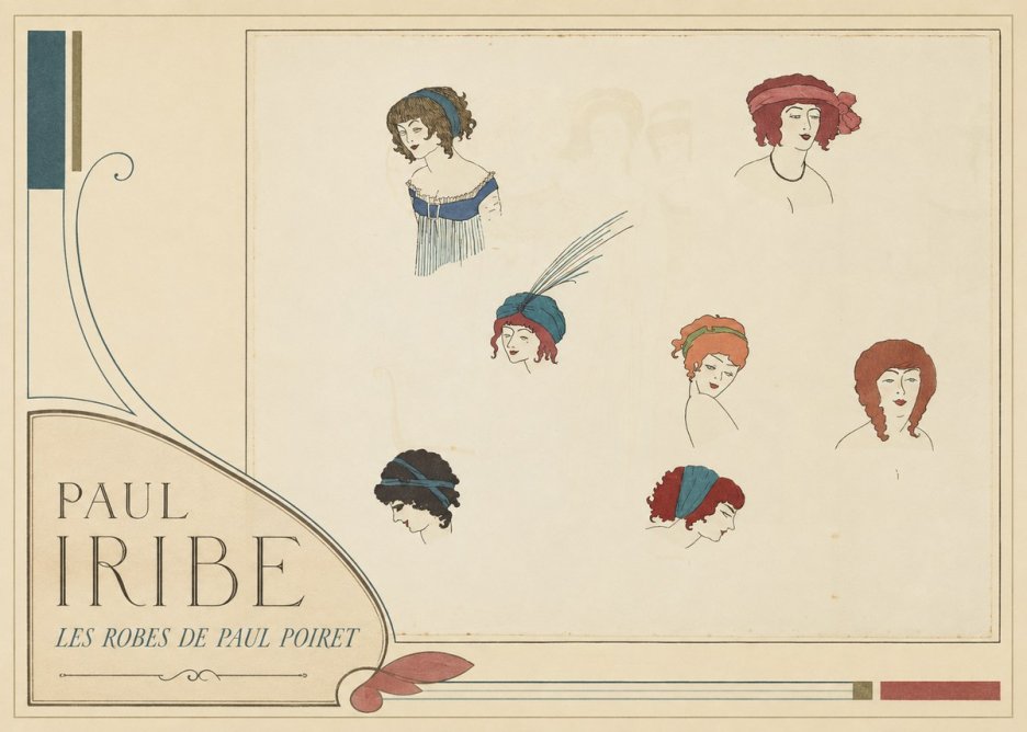 Paul Iribe Les Robes De Paul Poiret No3 - Affiche
