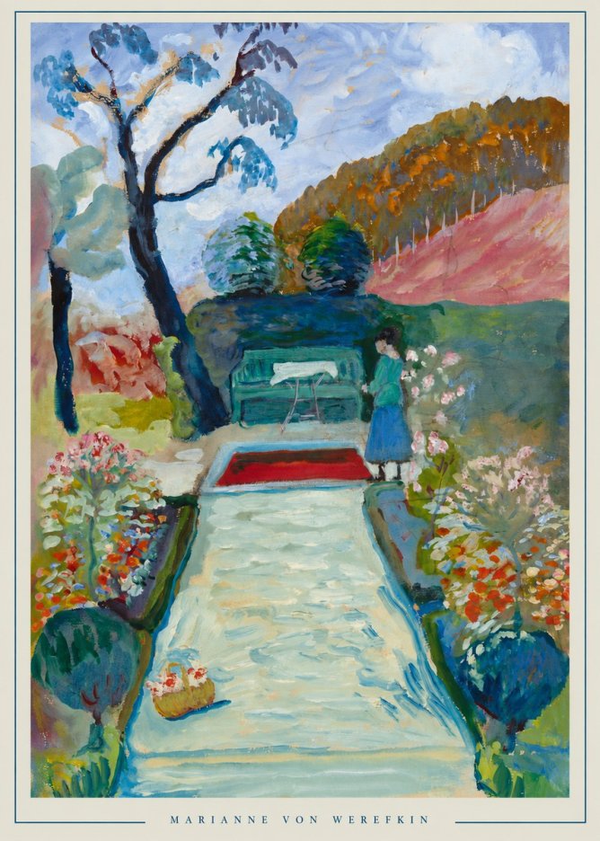 Marianne von Werefkin Summer Garden No6 - Affiche