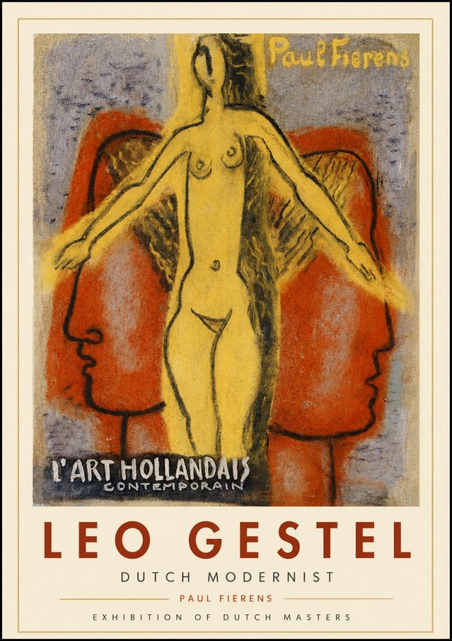 Leo Gestel L'art Hollandais Contemporain I No4 - Affiche