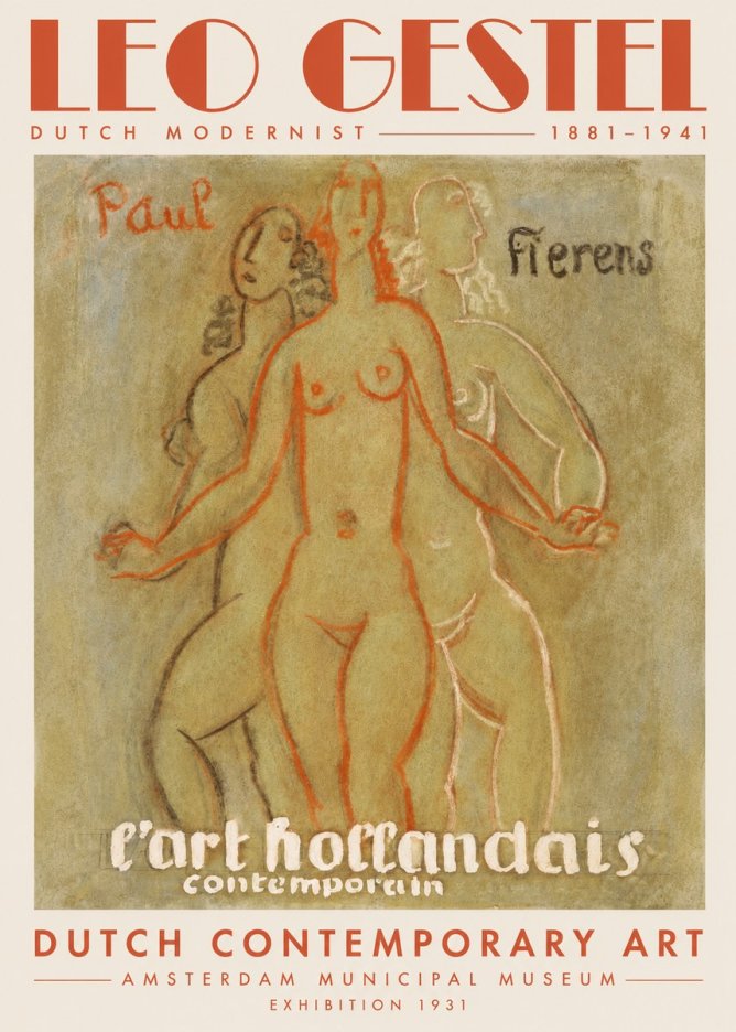 Leo Gestel L'art Hollandais Contemporain II No2 - Affiche