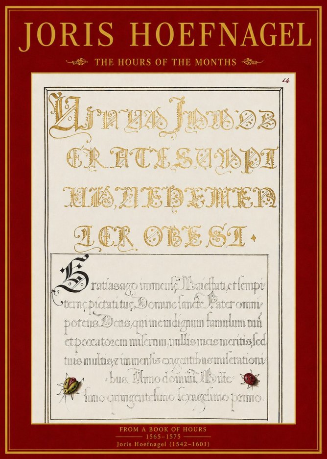 Joris Hoefnagel Gratias Tibi Agimus No4 - Affiche