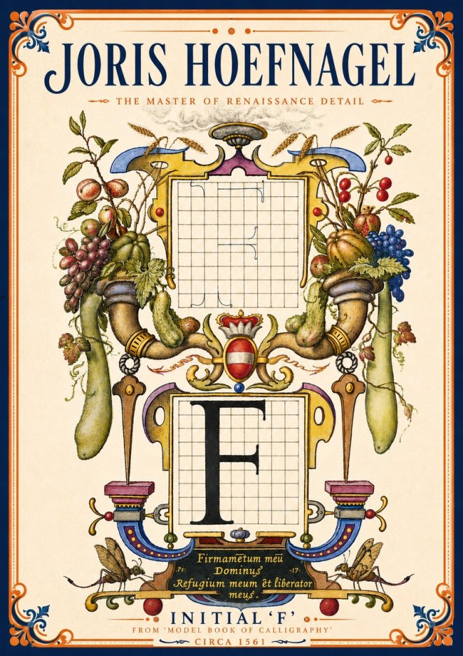 Joris Hoefnagel The Majesty of Nature No6 - Affiche