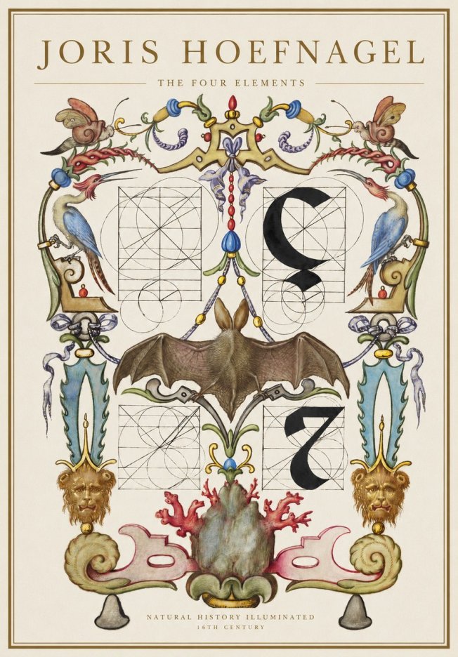Joris Hoefnagel The Four Elements I No1 - Affiche