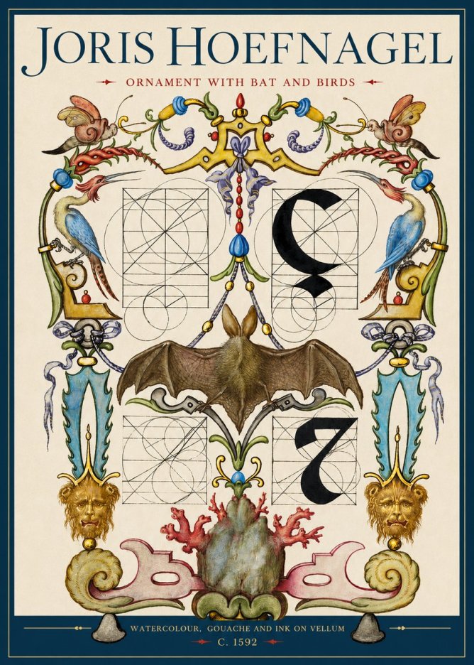Joris Hoefnagel The Four Elements I No4 - Affiche