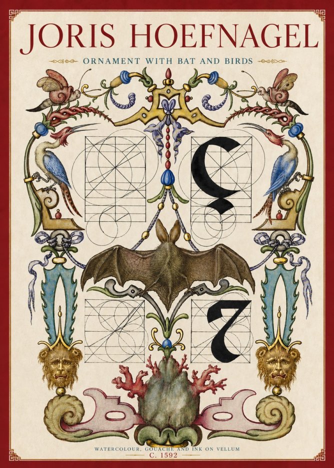 Joris Hoefnagel The Four Elements I No5 - Affiche