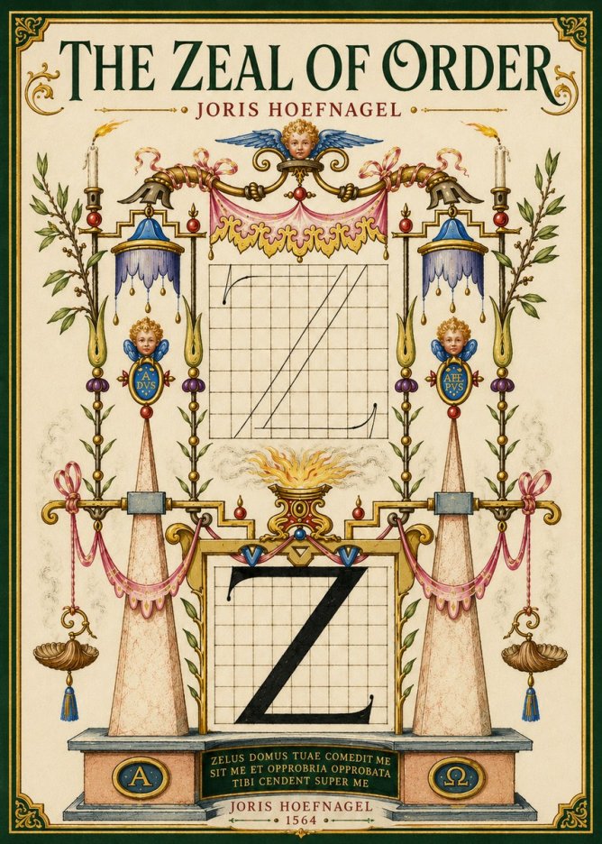 Joris Hoefnagel The Z Table No5 - Affiche