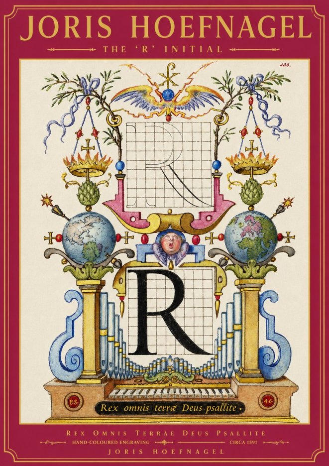 Joris Hoefnagel The 'R' Initial No2 - Affiche
