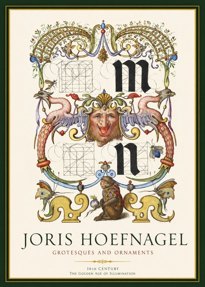 Joris Hoefnagel Grotesques and Ornaments No1 - Affiche