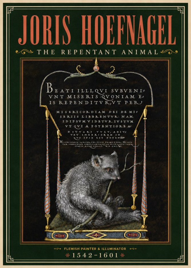 Joris Hoefnagel The Repentant Animal No4 - Affiche