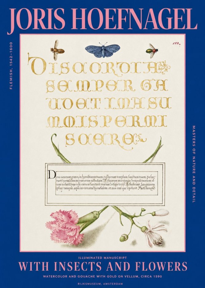 Joris Hoefnagel Laus Virtuti No5 - Affiche