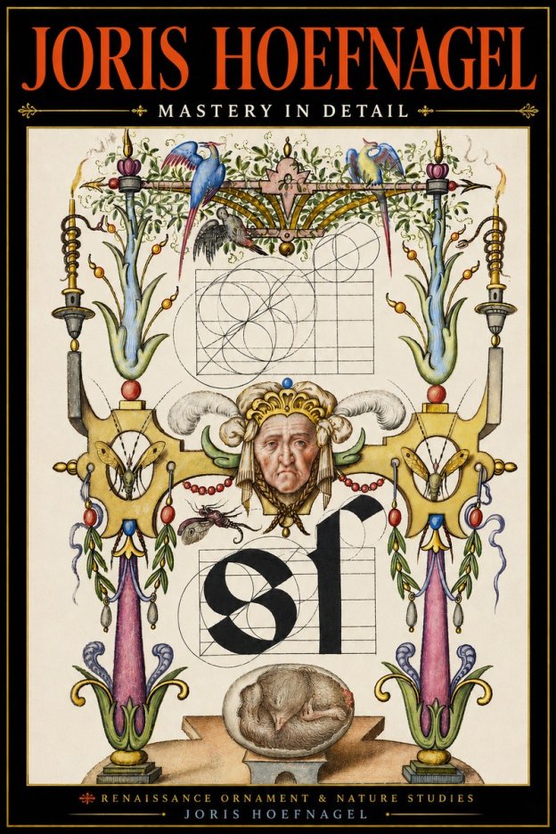 Joris Hoefnagel Mastery in Detail - Renaissance Ornament & Nature Studies No4 - Affiche