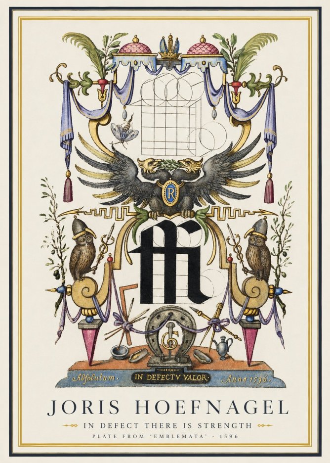 Joris Hoefnagel In Defect There Is Strength No1 - Affiche
