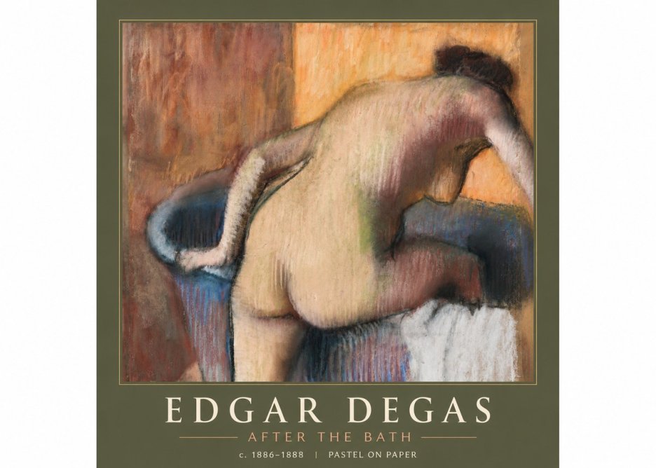 Edgar Degas After the Bath I No3 - Affiche