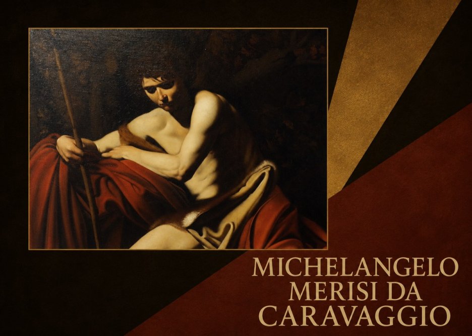 Michelangelo Merisi da Caravaggio Saint John the Baptist I No4 - Affiche