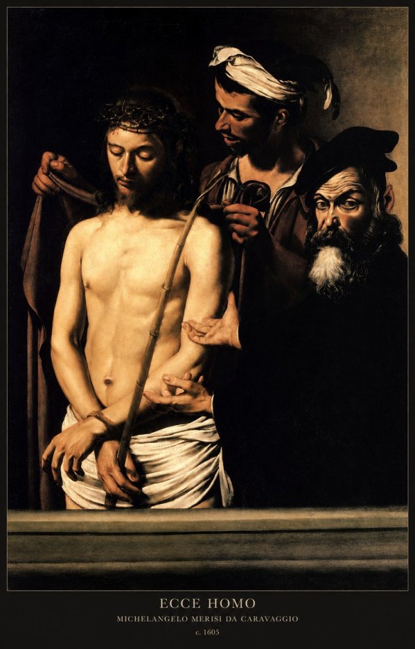 Michelangelo Merisi da Caravaggio Ecce Homo No6 - Affiche