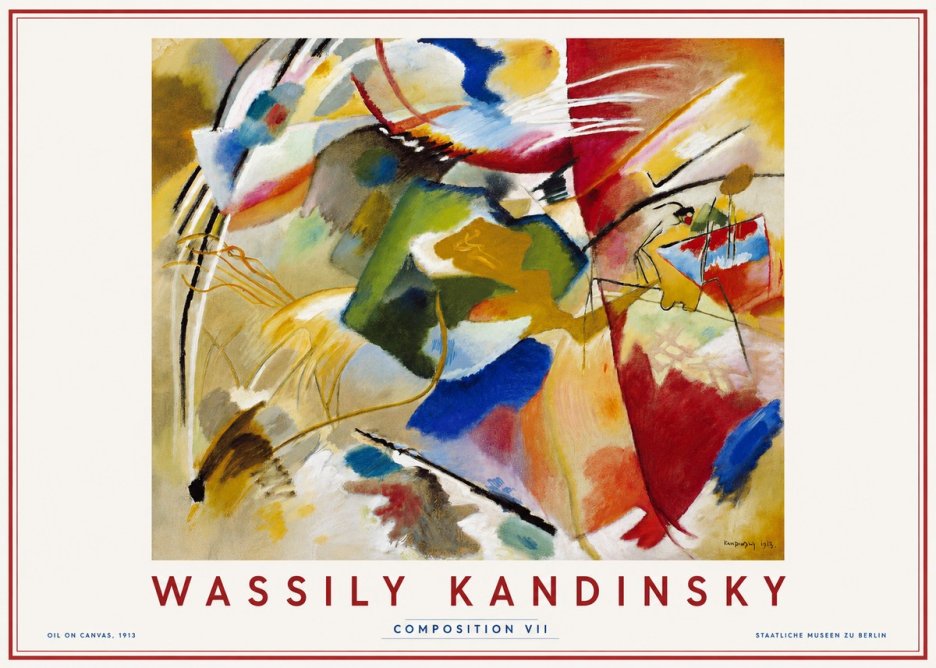 Kandinsky Composition Vii II No2 - Affiche