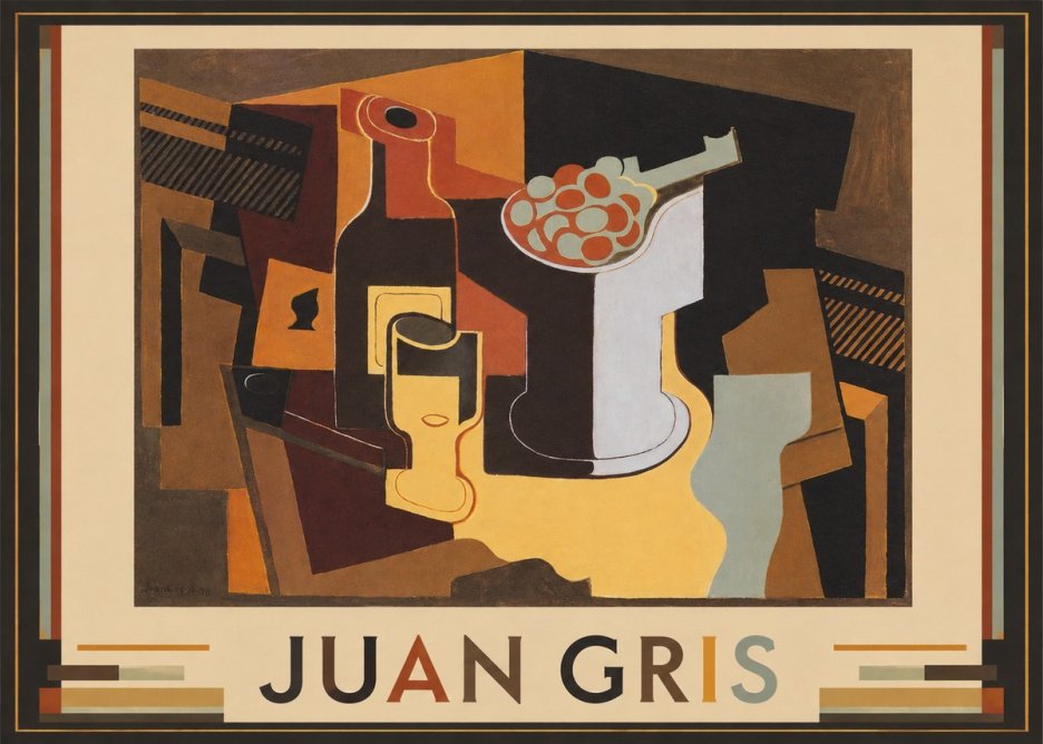Juan Gris Juan Gris I No5 - Affiche