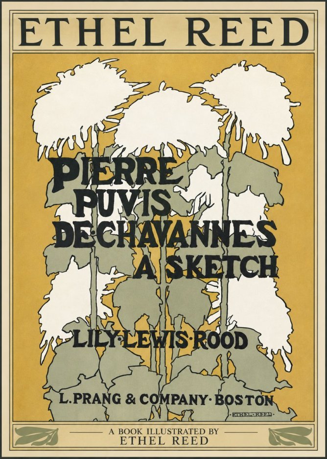 Ethel Reed Pierre Puvis De Chavannes a Sketch No1 - Affiche