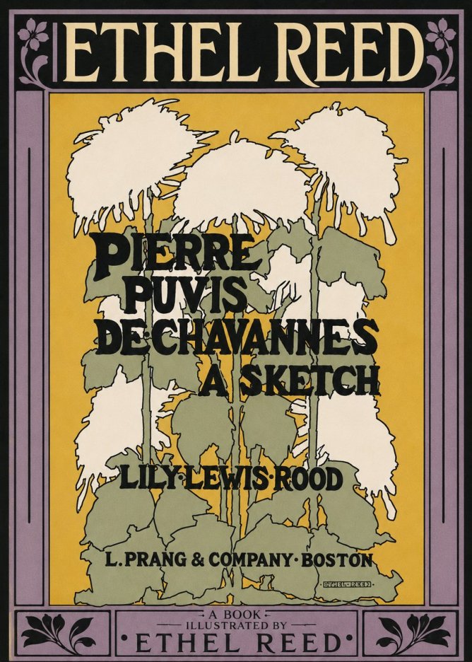 Ethel Reed Pierre Puvis De Chavannes a Sketch No5 - Affiche