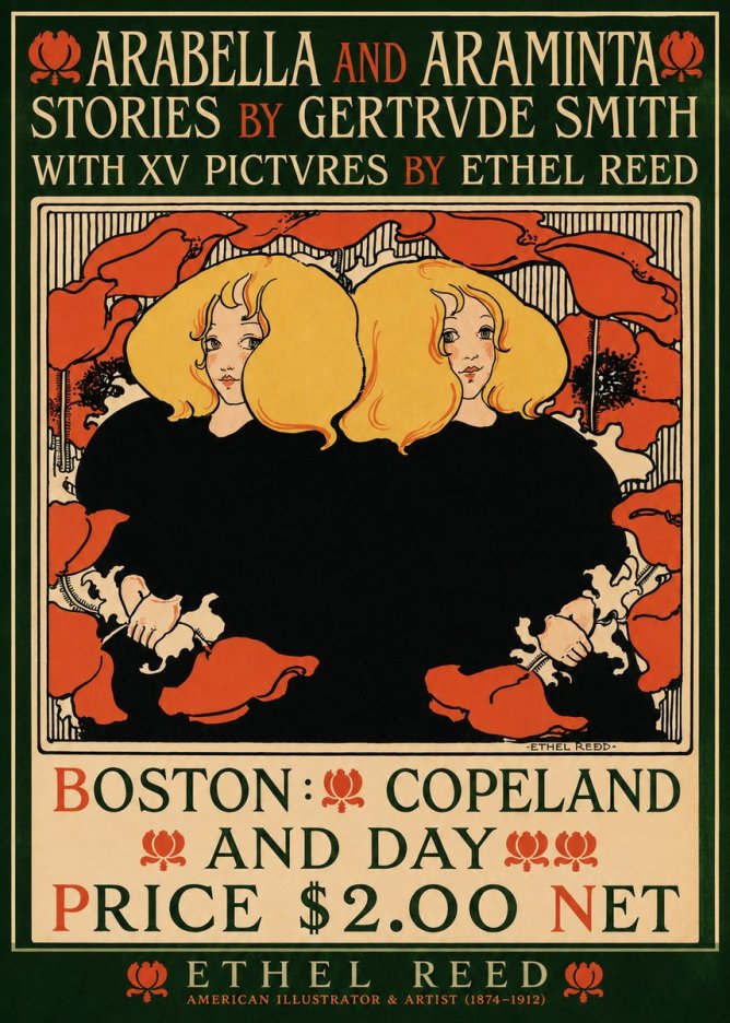 Ethel Reed Arabella and Araminta Stories No2 - Affiche