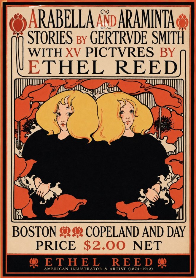 Ethel Reed Arabella and Araminta Stories No3 - Affiche