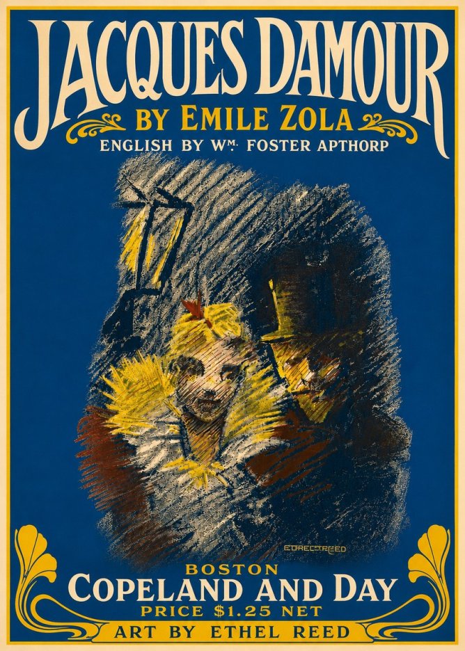 Ethel Reed Jacques Damour No5 - Affiche