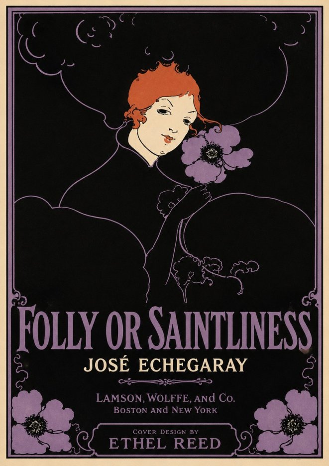 Ethel Reed Folly or Saintliness No2 - Affiche