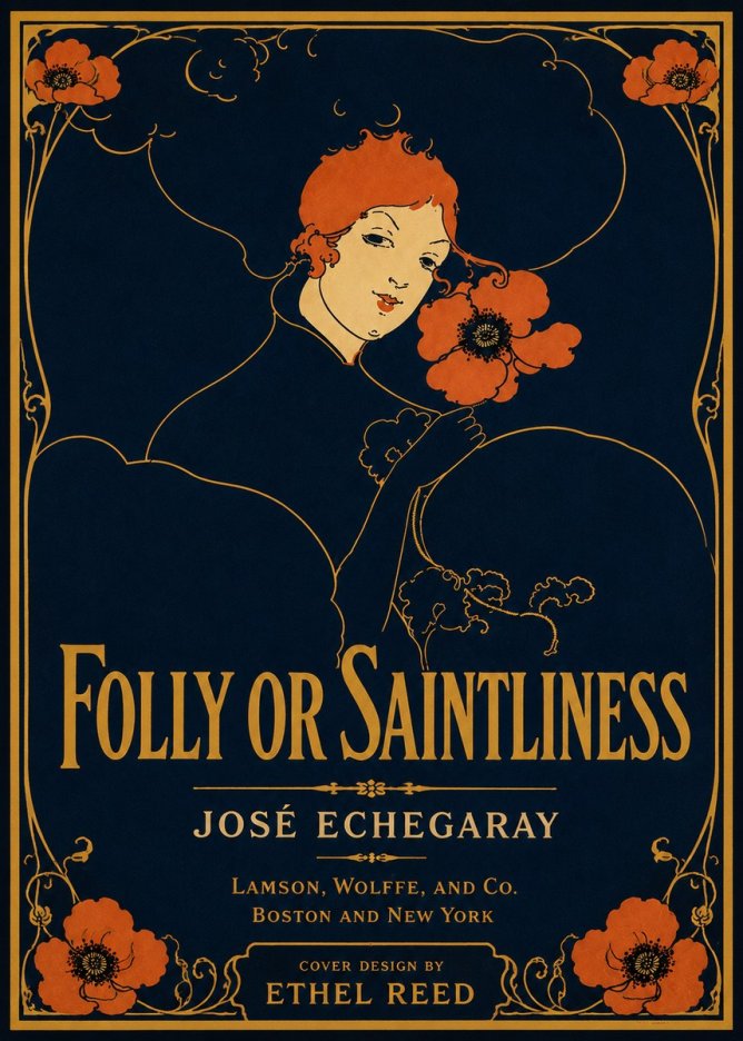 Ethel Reed Folly or Saintliness No5 - Affiche