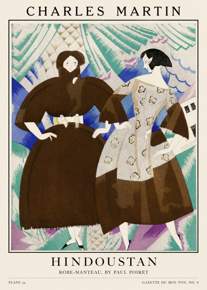 Charles Martin Hindoustan No2 - Affiche