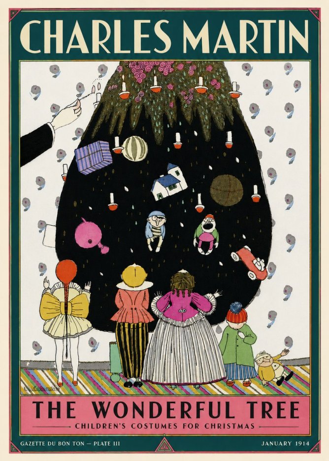 Charles Martin The Wonderful Tree No6 - Affiche
