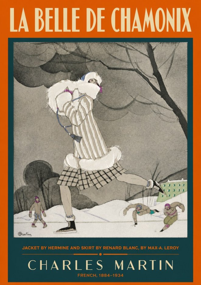 Charles Martin La Belle De Chamonix No2 - Affiche