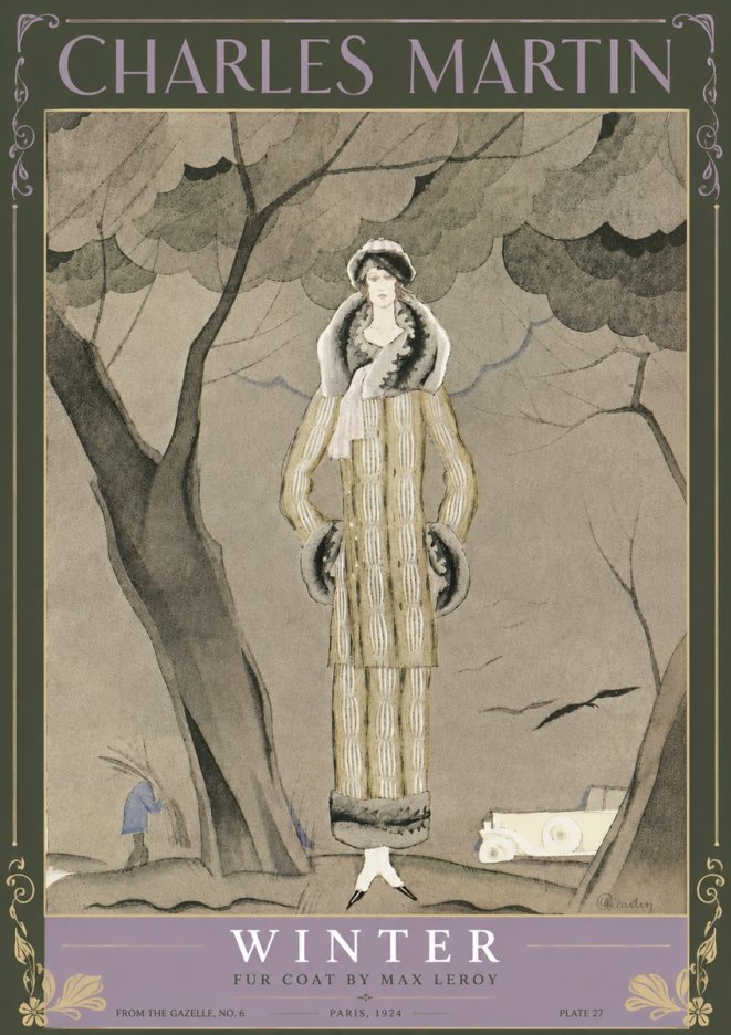 Charles Martin Winter No5 - Affiche