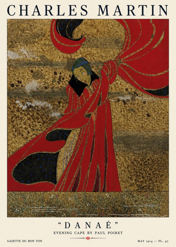 Charles Martin Danaé No1 - Affiche