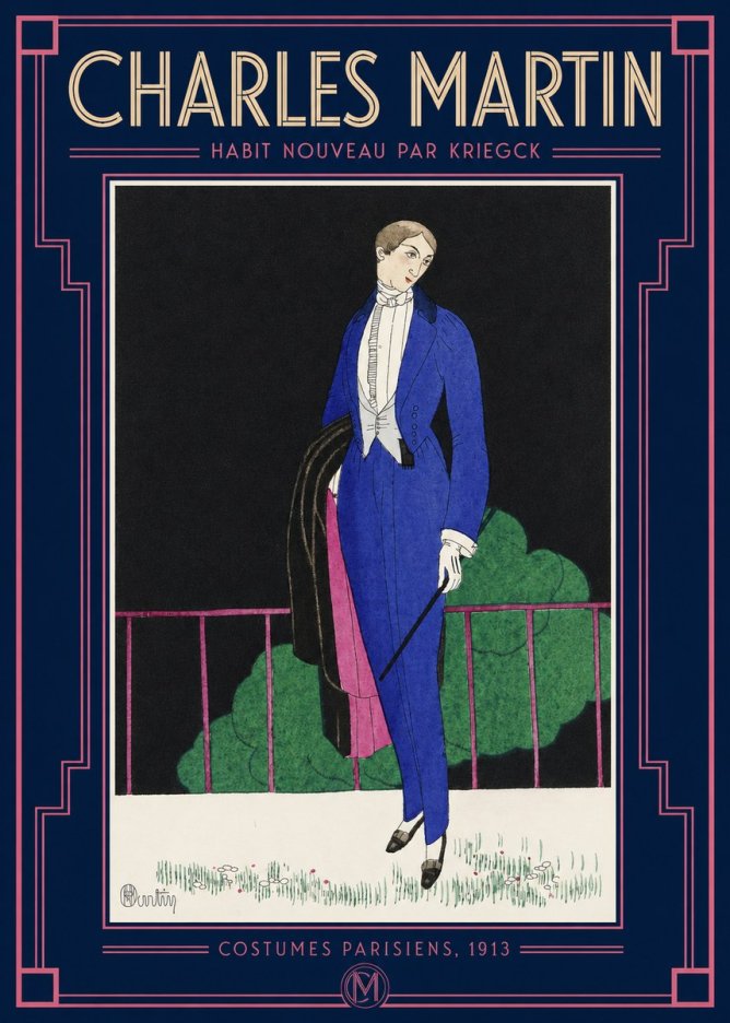 Charles Martin Habit Nouveau Par Kriegk No2 - Affiche