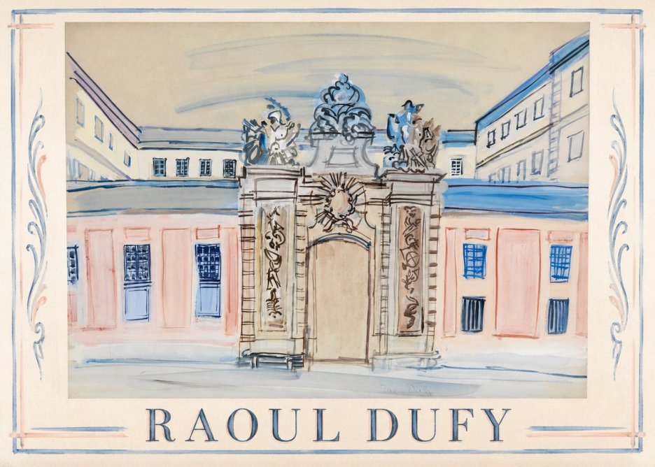Raoul Dufy Versailles, the Grand Trianon No1 - Affiche