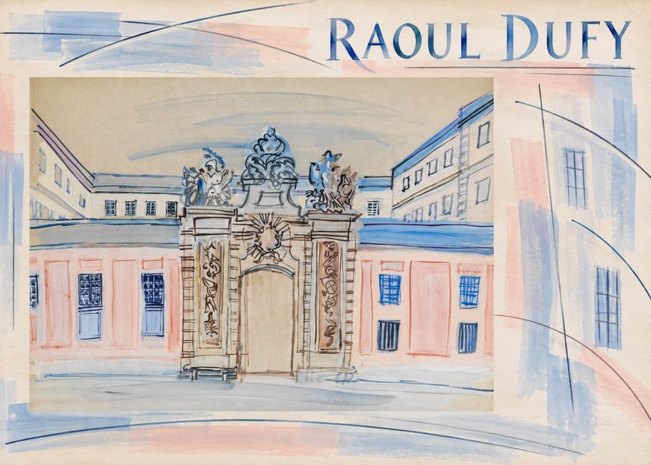 Raoul Dufy Versailles, the Grand Trianon No4 - Affiche