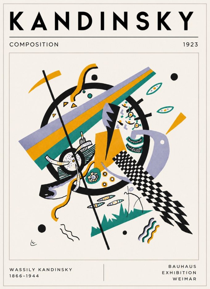 Kandinsky Composition III No3 - Affiche